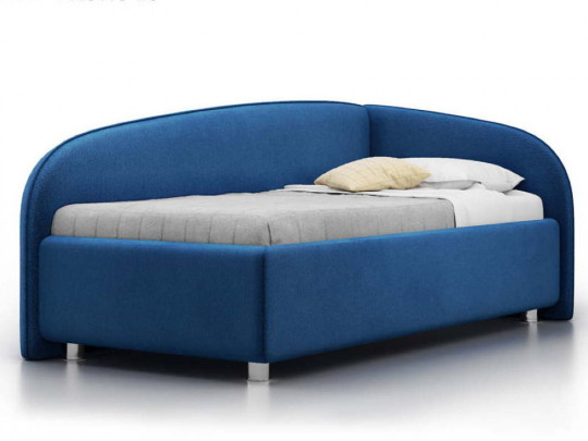 Кровать Nuvola Ameliа по цене от 52 149 ₽ , стиль современный, минимализм, цвет синий 9 | Угловые кровати