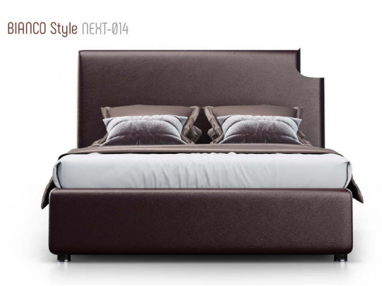 Кровать Nuvola Bianco Style Коричневый по цене от 33 456 ₽ , стиль современный, минимализм, цвет коричневый 5 | Кровати Nuvola