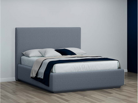 Кровать Nuvola Bianco Style Темно-серый Nuvola, стиль современный, минимализм, лофт, цвет серый, темно-серый