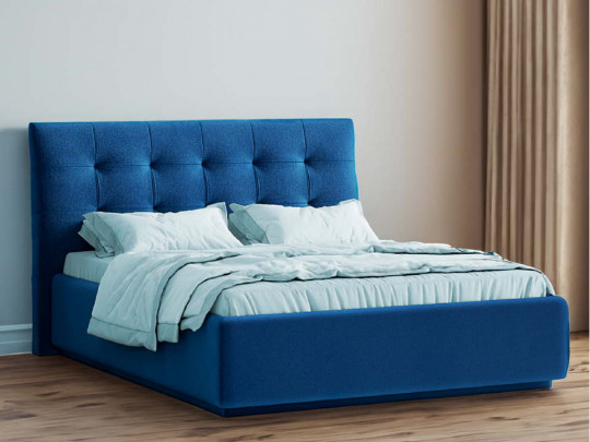 Кровать Nuvola Palermo Синий Nuvola, стиль современный, цвет синий