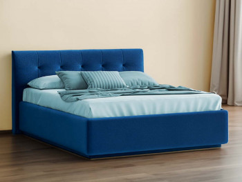 Кровать с низким изголовьем Parma Синий