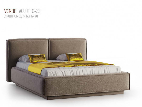 Кровать Nuvola Verde velutto 22