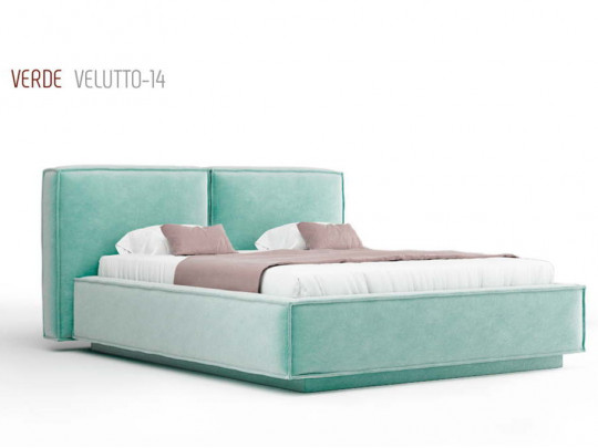 Кровать Nuvola Verde velutto 04