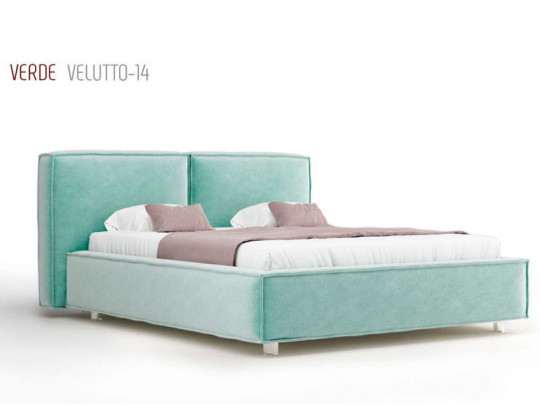 Кровать Nuvola Verde velutto 04