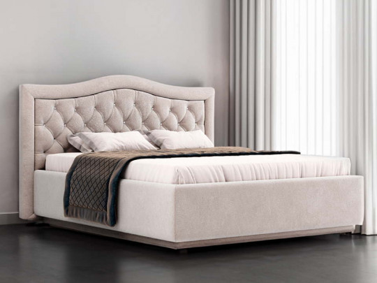 Кровать Nuvola Vicensa Розовый Nuvola, стиль прованс, цвет розовый, кремовый