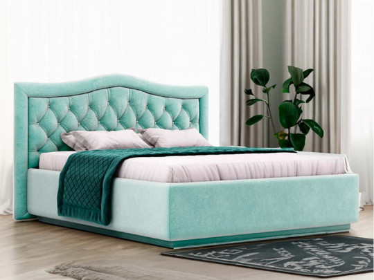 Кровать Nuvola Vicensa Бирюзовый Nuvola, стиль прованс, цвет бирюзовый