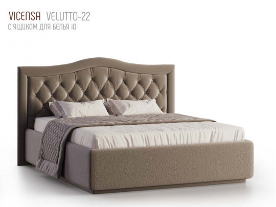 Кровать Nuvola Vicensa Velutto 014