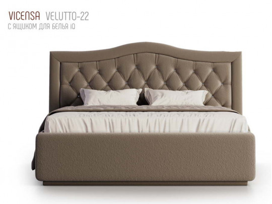 Кровать Nuvola Vicensa Velutto 014