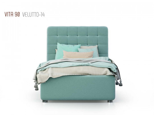 Детская кровать Nuvola Vita Бирюзовый по цене от 49 507 ₽ , стиль классический, цвет бирюзовый 1 | Детские мягкие кровати