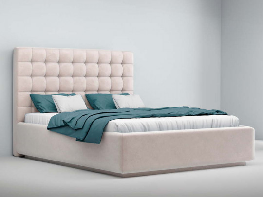 Кровать Nuvola Vita Бежевый Nuvola, стиль современный, цвет бежевый, кремовый