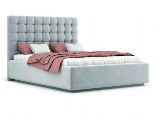 Кровать Nuvola Vita Зеленый по цене от 49 507 ₽ , стиль современный, цвет зеленый 6 | Кровати с каретной стяжкой