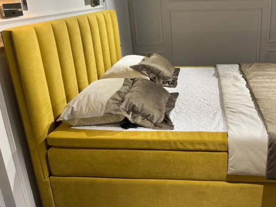 Спальная система Nuvola Cremon с подъемным механизмом по цене от 138 364 ₽ , стиль отельный, классический, цвет оранжевый 3 | Кровати с подъемным механизмом