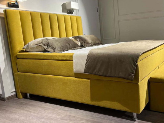 Спальная система Nuvola Cremon с подъемным механизмом по цене от 138 364 ₽ , стиль отельный, классический, цвет оранжевый 4 | Кровати с подъемным механизмом