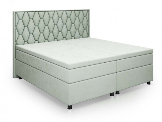 Спальная система Nuvola Letizia по цене от 127 939 ₽ , стиль отельный, классический, королевский, цвет бирюзовый 6 | Кровати с мягкой обивкой