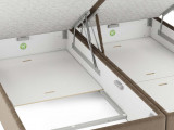 Спальная система Nuvola Lerichi с подъемным механизмом