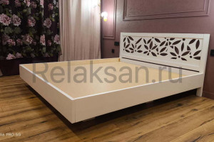 Парящая кровать из массива сосны Элиз