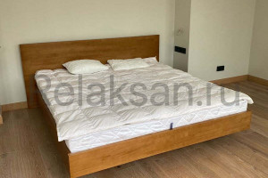 Парящая кровать из массива сосны Юник