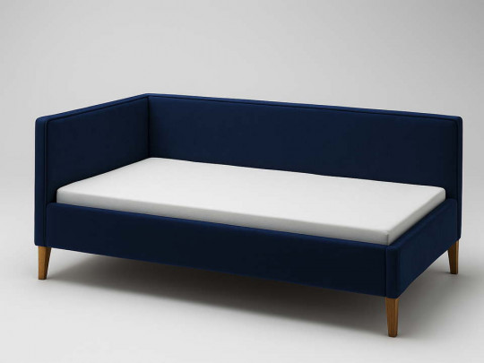 Кровать тахта Дин синий по цене от 45 000 ₽ , стиль лофт, цвет синий 1 | Кровати