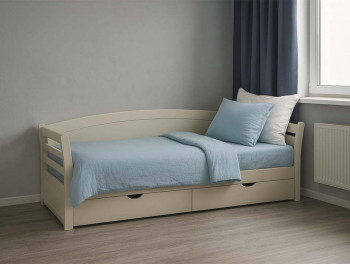 Кровать с ящиками Комфорт 2 с ящиками белый