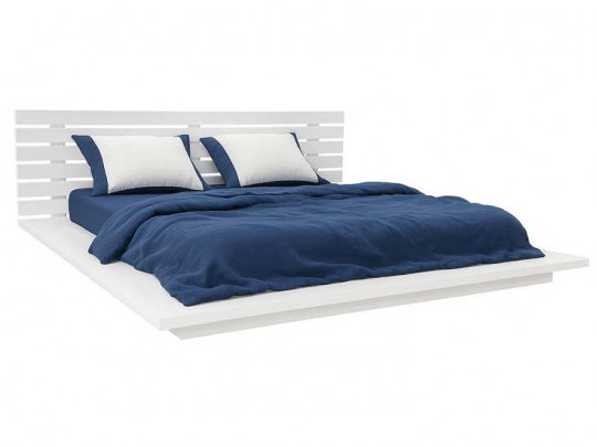 Кровать в японском стиле Катана без столиков белый по цене от 35 167 ₽ , стиль современный, японский, цвет белый 1 | Кровати