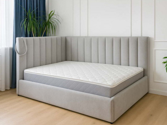 Кровать тахта Корсо серый по цене от 54 000 ₽ , стиль лофт, кантри, цвет серый 1 | Кровати