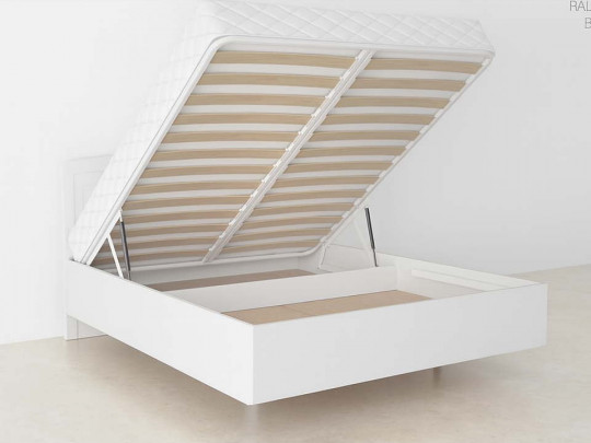 Парящая кровать Ариэль с подъемным механизмом белый по цене от 50 167 ₽ , стиль современный, цвет белый 1 | Кровати