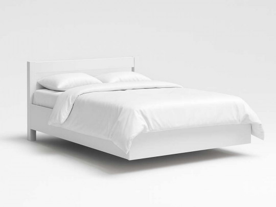 Парящая кровать Бостон с подъемным механизмом белый по цене от 51 167 ₽ , стиль современный, цвет белый 1 | Кровати