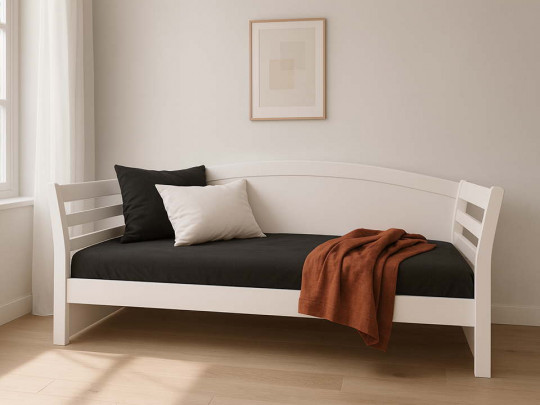 Кровать тахта диван Комфорт 2 Relaksan, стиль скандинавский, классический, цвет белый