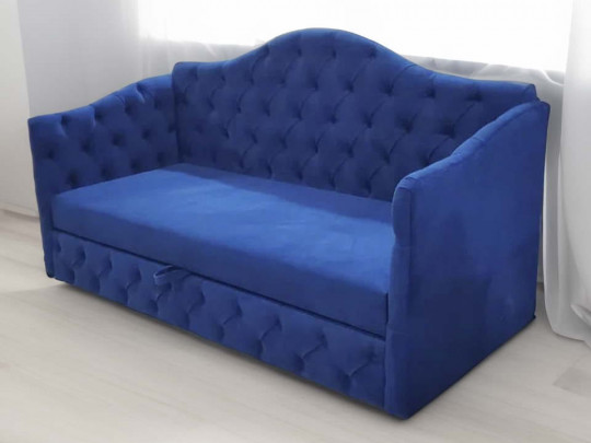 Кровать тахта Алари SleepArt, стиль современный, цвет синий