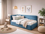 Кровать тахта Доусон синий по цене от 45 000 ₽ , стиль современный, минимализм, цвет синий, голубой 1 | Кровати
