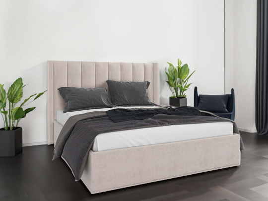 Кровать Эва SleepArt, стиль современный, цвет розовый