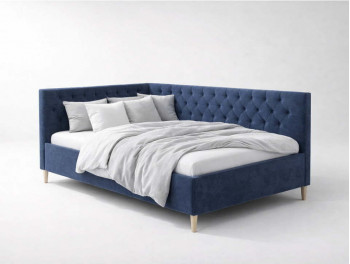 Кровать тахта Хиггинс синий