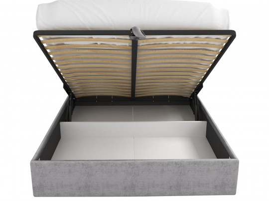 Кровать Мия с подьемным механизмом по цене от 38 400 ₽ , стиль лофт, цвет серый 1 | Кровати Sleepart
