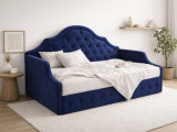 Кровать тахта Найт синий по цене от 51 000 ₽ , стиль современный, прованс, цвет синий 2 | Кровати