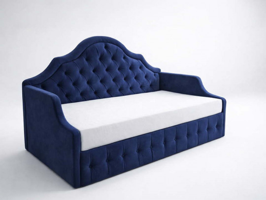 Кровать тахта Найт синий по цене от 51 000 ₽ , стиль современный, прованс, цвет синий 1 | Кровати