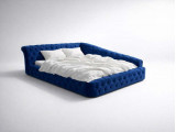 Кровать тахта Тэдди синий SleepArt, стиль современный, цвет синий