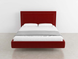 Парящая кровать мягкая Арма по цене от 45 834 ₽ , стиль современный, цвет красный, бордовый 2 | Парящие кровати