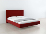 Парящая кровать мягкая Арма по цене от 45 834 ₽ , стиль современный, цвет красный, бордовый 3 | Парящие кровати