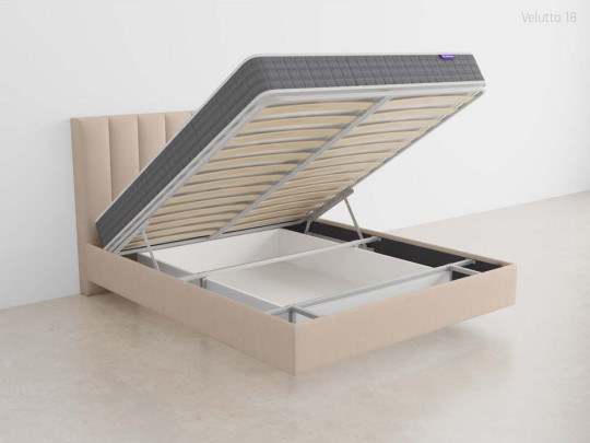 Парящая кровать Найроби с подъемным механизмом по цене от 76 500 ₽ , стиль современный, минимализм, цвет бежевый 1 | Парящие кровати