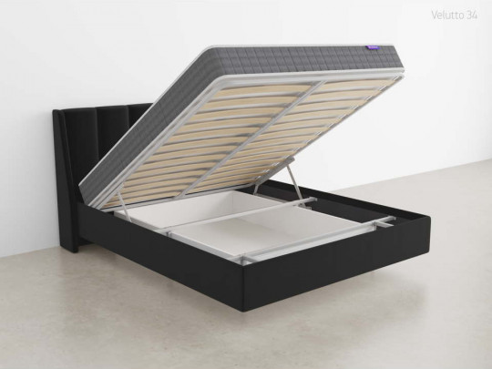 Парящая кровать Фрисби с подъемным механизмом по цене от 76 500 ₽ , стиль современный, цвет серый 1 | Парящие кровати