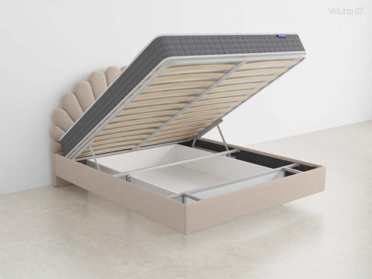 Парящая кровать Шелл с подъемным механизмом по цене от 84 500 ₽ , стиль современный, цвет бежевый 1 | Парящие кровати
