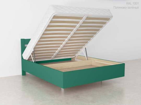 Парящая кровать Андерсен с подъемным механизмом по цене от 51 167 ₽ , стиль современный, цвет зеленый 4 | Парящие кровати