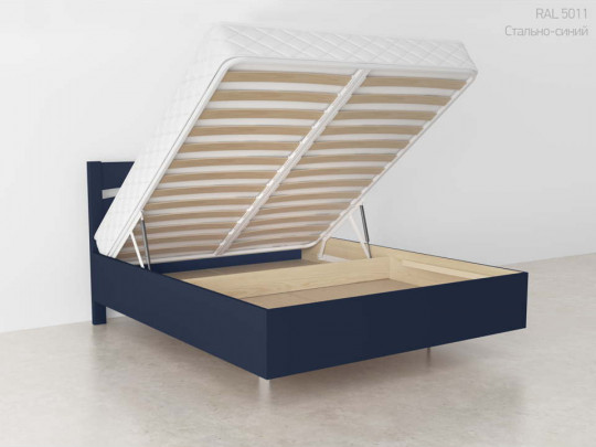 Парящая кровать Вэлла с подъемным механизмом по цене от 51 167 ₽ , стиль современный, цвет синий 1 | Парящие кровати