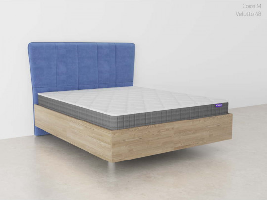 Парящая кровать Джейн с подъемным механизмом Relaksan, стиль современный, скандинавский, цвет голубой