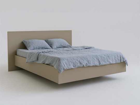 Парящая кровать Юник с подъемным механизмом Relaksan, стиль современный, цвет серый