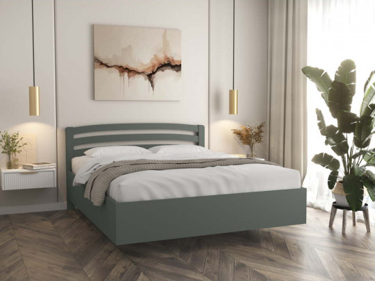 Парящая кровать Сиена с подъемным механизмом по цене от 51 833 ₽ , стиль современный, цвет серый 1 | Парящие кровати