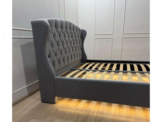 Кровать Mebelin Виста (Феррара) по цене от 59 000 ₽ , стиль классический, скандинавский, цвет серый 3 | Кровати Mebelin