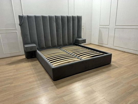 Кровать Sleepart Фриста по цене от 55 000 ₽ , стиль рококо, ампир, восточный, французский, классический, барокко, цвет коричневый 1 | Кровати Sleepart