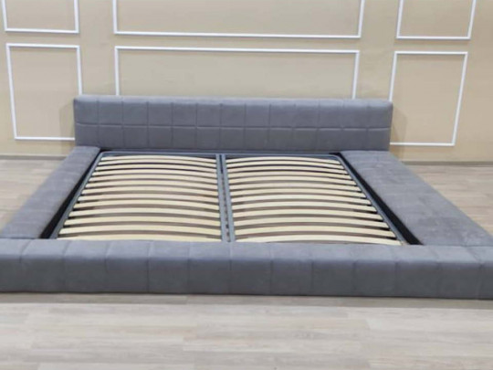 Кровать Mebelin Квадро Плюс (Касандра) по цене от 76 400 ₽ , стиль современный, цвет бежевый 6 | Кровати Mebelin