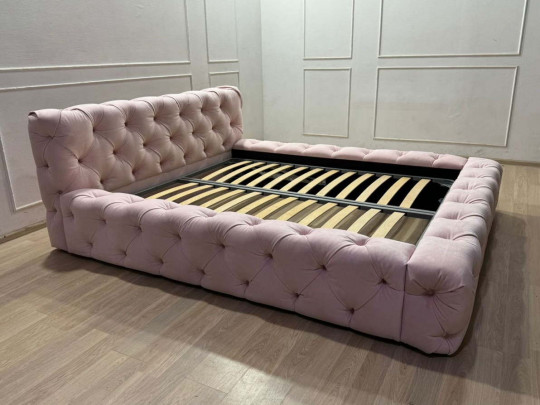 Кровать Sleepart Катания по цене от 54 000 ₽ , стиль восточный, рококо, цвет бежевый 7 | Кровати Sleepart